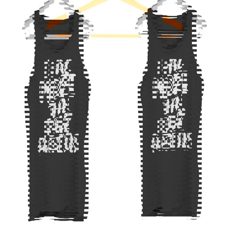 I Have More Four Questions 面白い ハッピー過越祭 キッズ タンクトップ