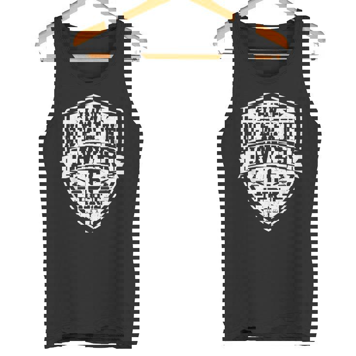 Have No Fear The Lawyer Is Here Lawyer Prosecutor タンクトップ