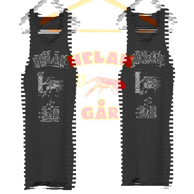 Helan Går スウェーデンの歌 ザリガニ付き スウェーデン タンクトップ