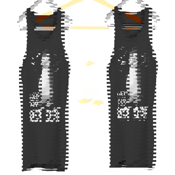 I Hold That Not Out デングリッシュのことわざ 面白い 楽しい タンクトップ