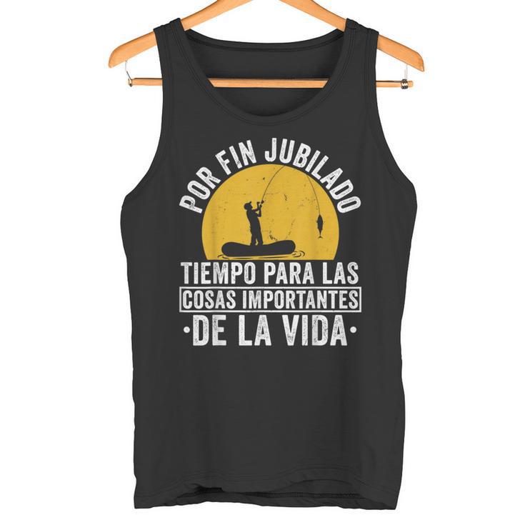 Hombre Pescar Pescador Por Fin Jubilado Pesca Camiseta sin mangas