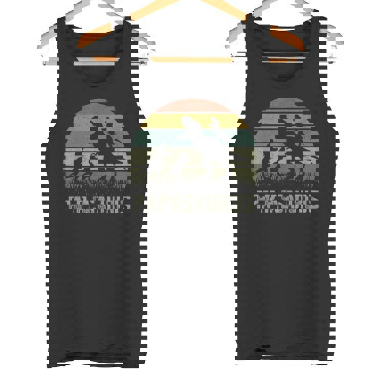 Hombre T-Rex Dino 3 Camisas Para Niños Rawr Grandpa Papasaurus Dinosaur Camiseta sin mangas