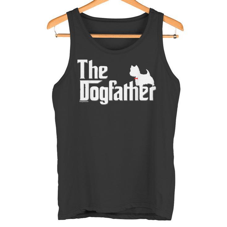 Hombre Westie Camisa Westie Dad Camiseta sin mangas