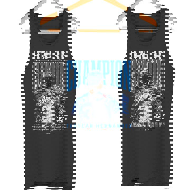 Home Run Champion Teoscar Hernandez Los Angeles Mlbpa タンクトップ