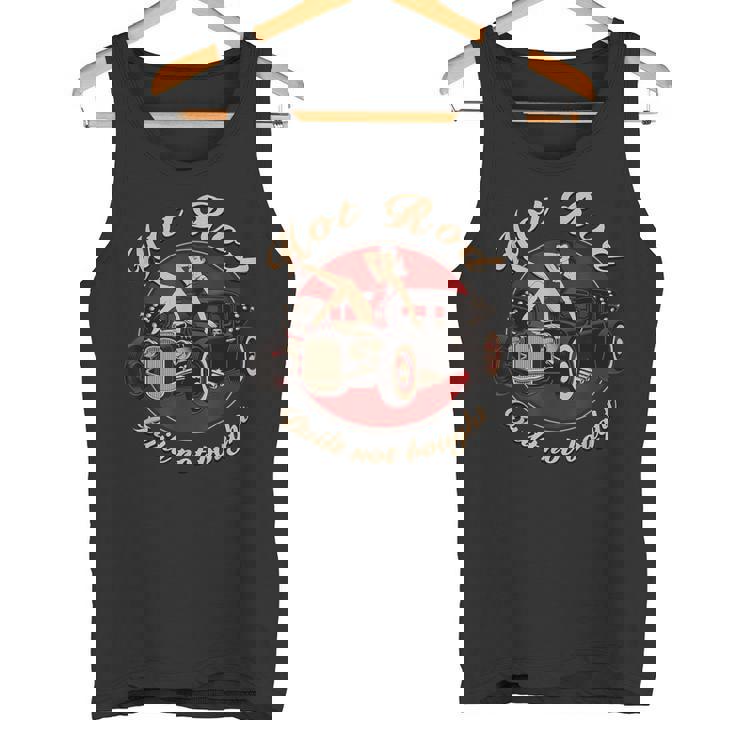 Hot Rod Built Not Bought セクシー ピンナップ ダイス ロカビリー セクシー タンクトップ