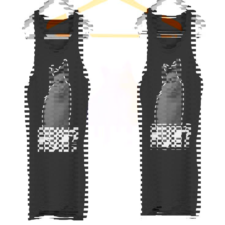 Huh Cat Meme タンクトップ