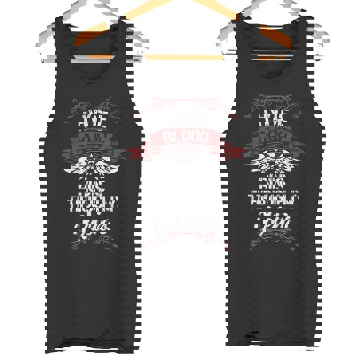 Hyde Blood Runs Through Myeins 苗字 Family タンクトップ