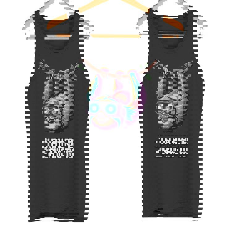 I'd Rather Be Playing Tag タンクトップ