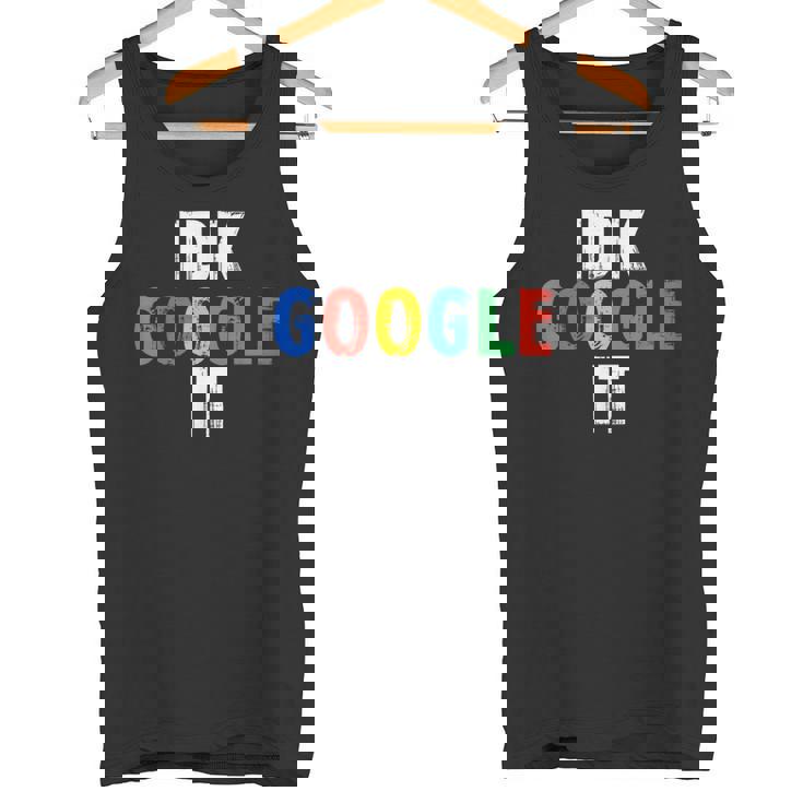 Idk、グーグルそれ タンクトップ