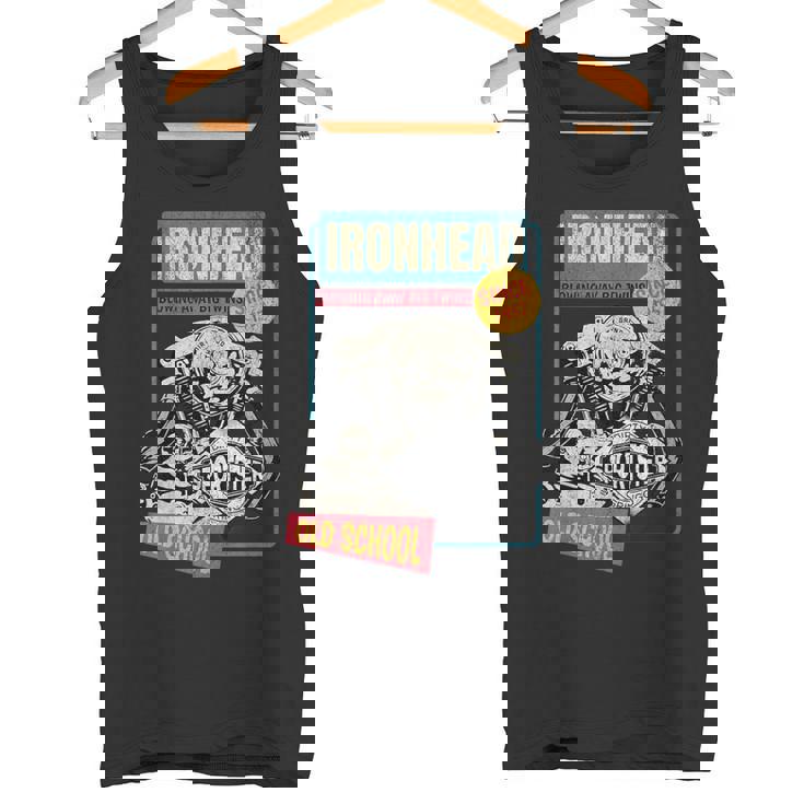 Ironhead Oldchool Hd ピンナップ レトロ オートバイ スポーツスター ホット タンクトップ