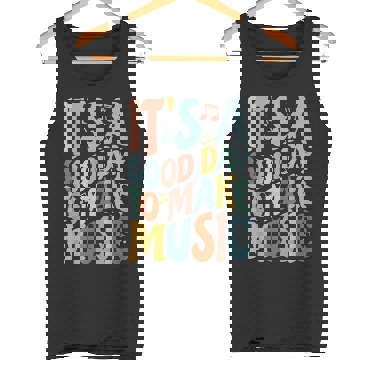 It's A Good Day To Make Music ミュージシャン バンド 音楽教師 タンクトップ