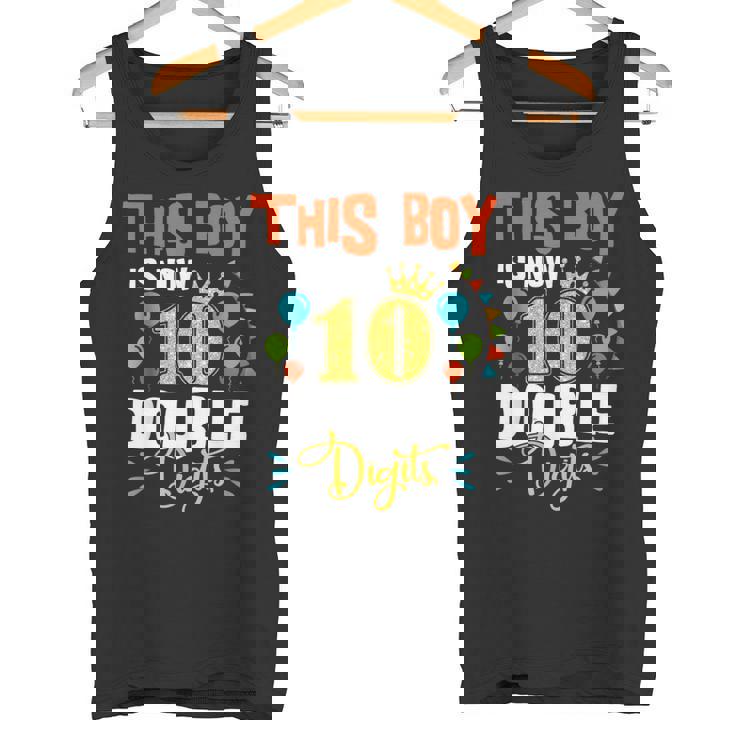 It's My 10Th Birthday シャツ ダブルディジット 10歳 男の子 タンクトップ