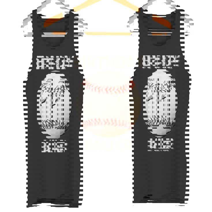 It's My 11Th Birthday 野球 11歳の少年少女 タンクトップ