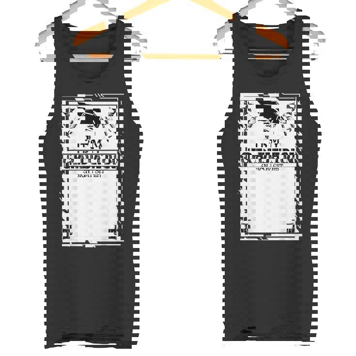 It's My Graduationign My Chool Gradual Grad 2024 タンクトップ