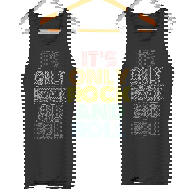 It's Only Rock And Roll ディストレスド ロック コンサート ヴィンテージ 70年代 タンクトップ