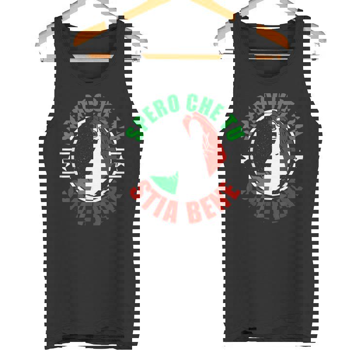 Italia Regalo Para Italia Italia Italiano Hombre Camiseta sin mangas