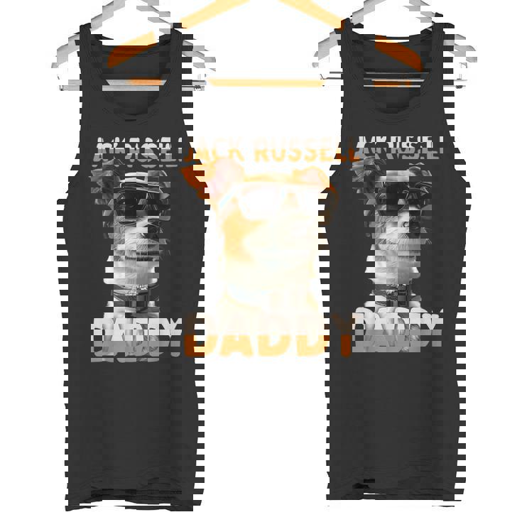 Jack Russell Daddyジャック・ラッセル・パパ・ヴァータグ・パパ・ジャック・ラッセル・テリア タンクトップ