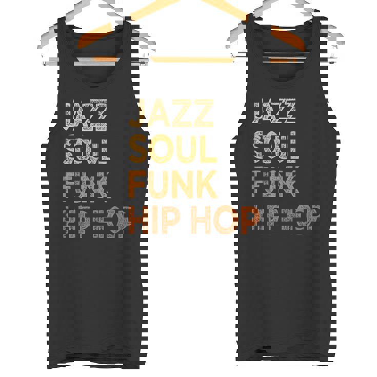 Jazzoul ファンク ヒップホップ アフリカ系アメリカ人のプライド音楽愛好家 タンクトップ