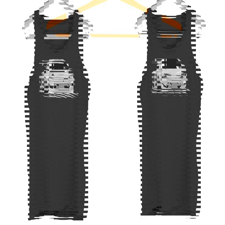 Jdm 86ドリフトスタンスイラストグラフィック。 タンクトップ