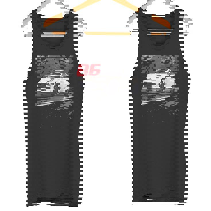 Jdm カー ストリート ドリフト レース Dk 土屋 86 アニメ タンクトップ