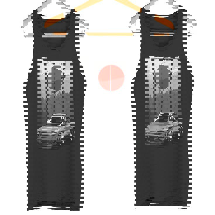 Jdm15 シルビアジャパン ドリフトカー ライジングサンチューニング タンクトップ