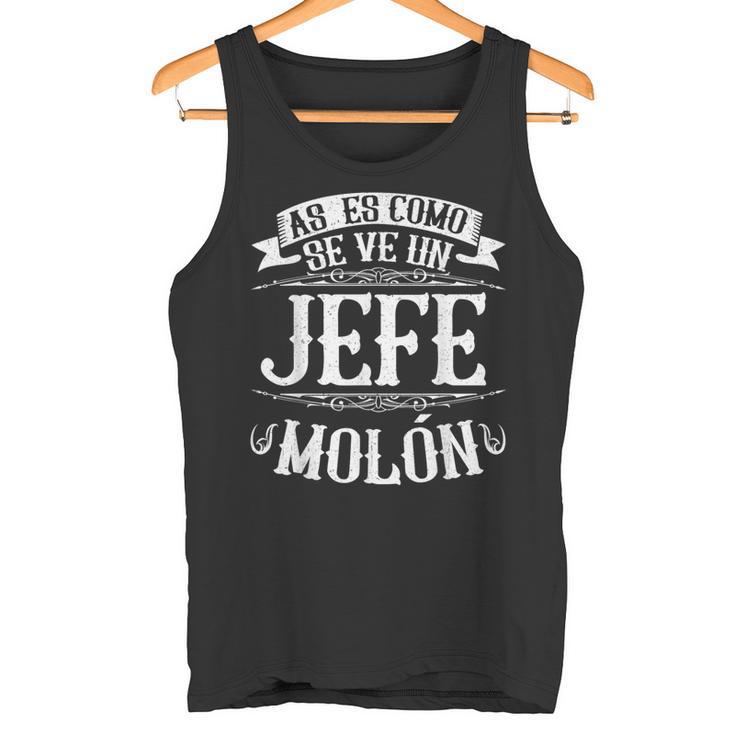 Jefe Molón Así Es Comoee Boss Divertido Oficina Camiseta sin mangas