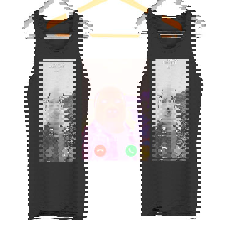 John Pork Is Calling タンクトップ