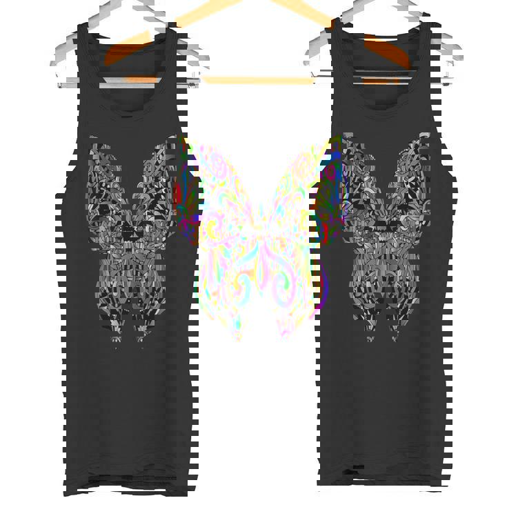 Joli Papillon Multicolore Coloré Débardeur e