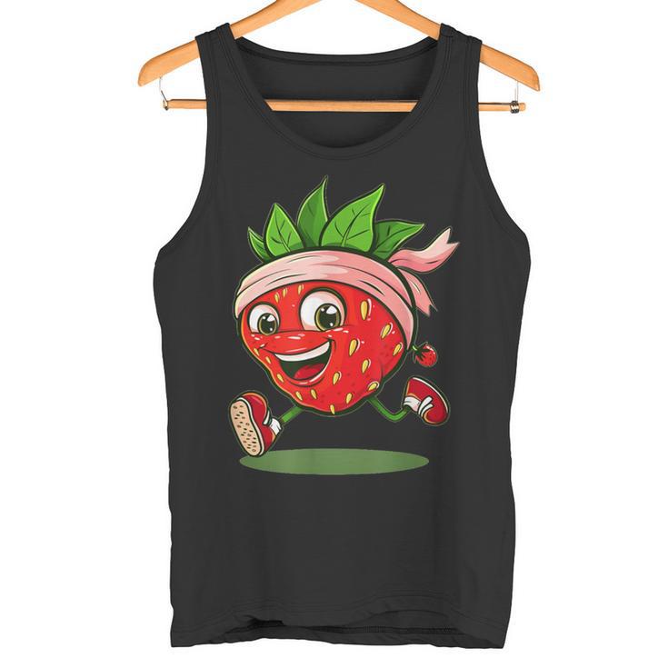 Jolie Fraise Avec Bandeau Pour Les Amateurs Deport Et De Course À Pied Débardeur e