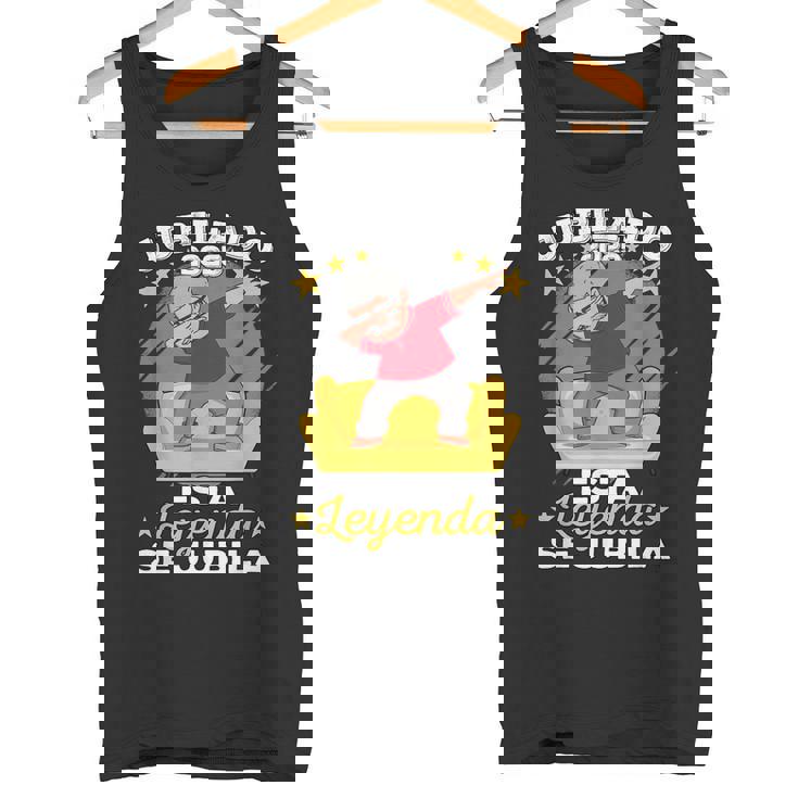 Jubilado 2025 Hombre Esta Leyendae Jubila Jubilación Camiseta sin mangas