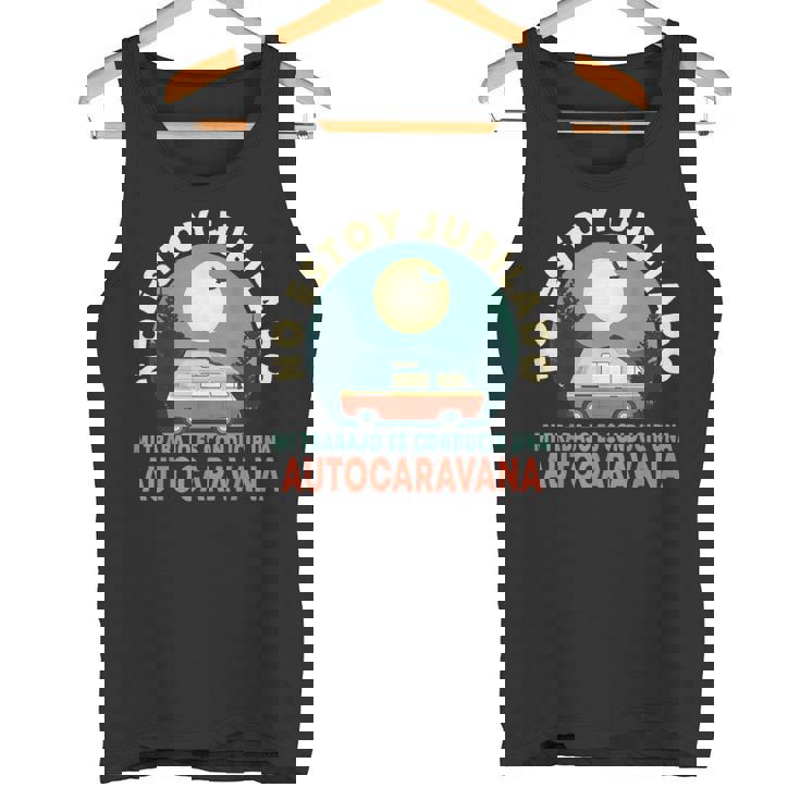 Jubilado Regalo Jubilación Autocaravana Conductor Jubila Camiseta sin mangas