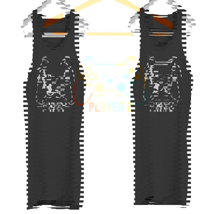 Jugador 1 Jugador 2 Pareja De Juegos A Juego Camiseta sin mangas