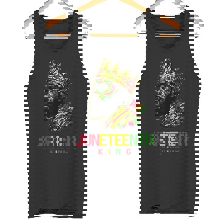 Junenth King Junenth シャツ メンズ ブラック メンズ タンクトップ