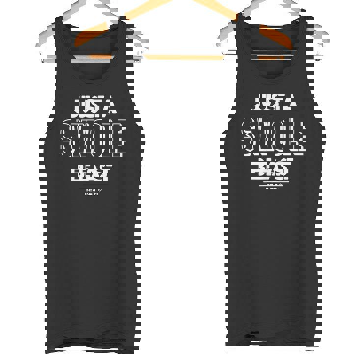 Just Awole Beast トレーニング フィットネス モチベーション ジム 格言 タンクトップ