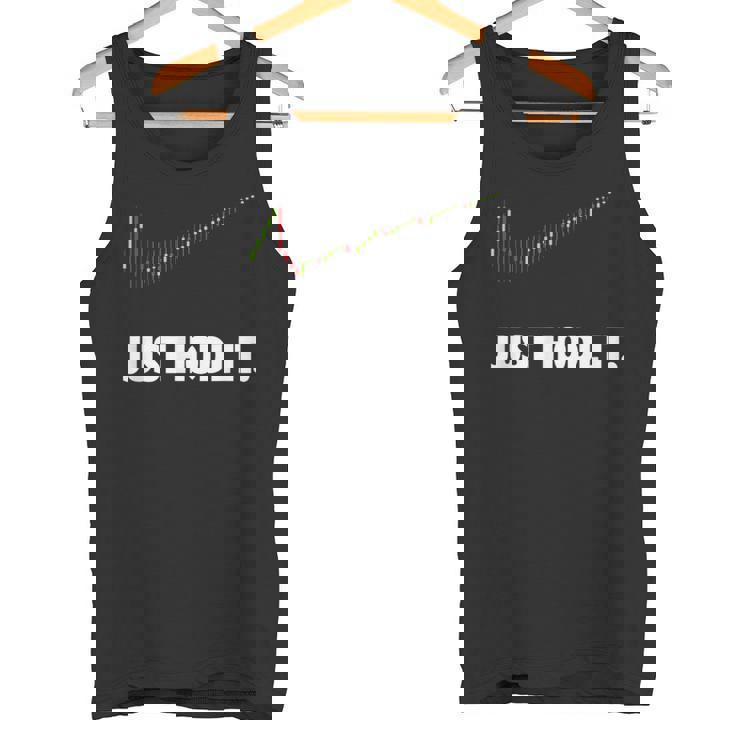 Just Hodl It、クリプトシャツ、暗号通貨、ビットコイン、ドッジ タンクトップ