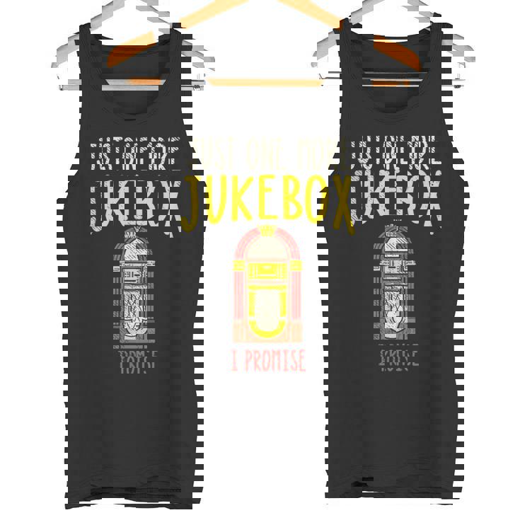 Just One More ジュークボックス I Promise タンクトップ