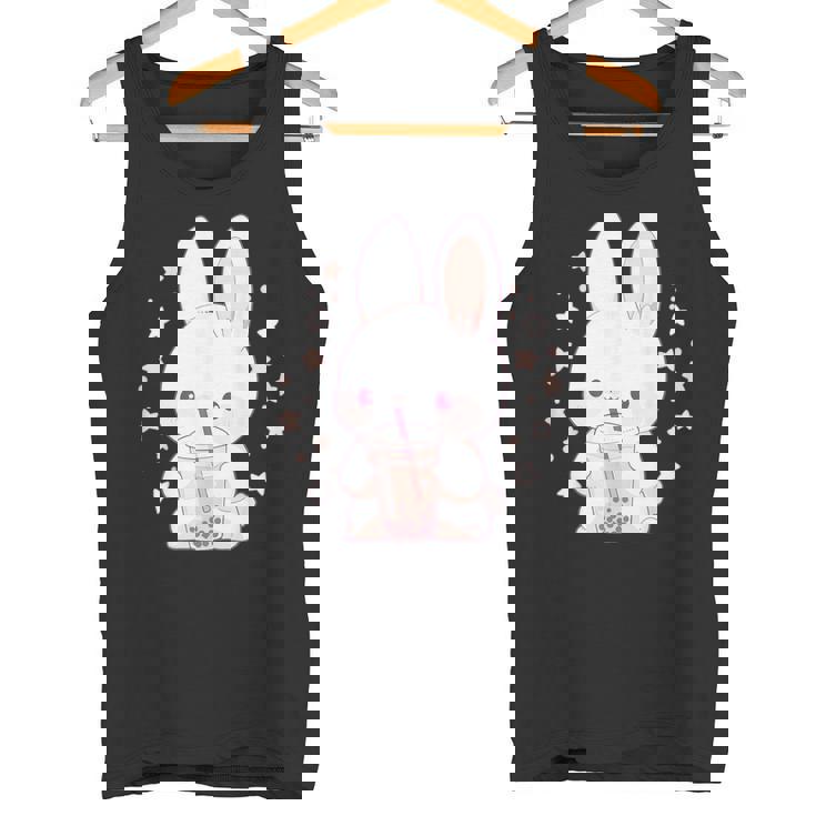 Kawaii Rabbit Drink バブルティー ウサギ ボバ タンクトップ