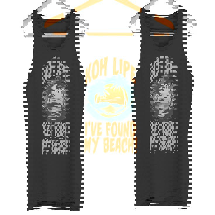 Koh Lipe I've Found My Beach Tropicalunset タンクトップ