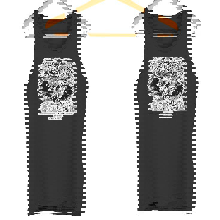 La Calavera カトリーナ ホセ・グアダルーペ・ポサダ作 タンクトップ