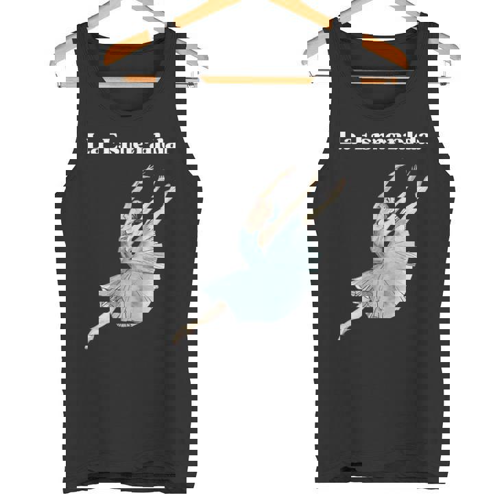 La Esmeralda バレエダンサー バレリーナ ポワント チュチュダンス タンクトップ