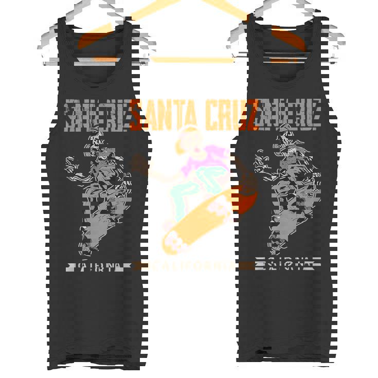 Laid Back スケルトン スケートボーダー サンタクルーズ タンクトップ