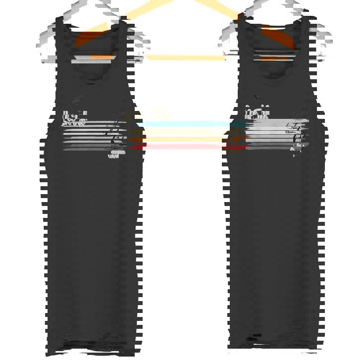 Lake Tahoe カリフォルニア ウィンドサーフィン レトロ レース ウィンドサーファー タンクトップ