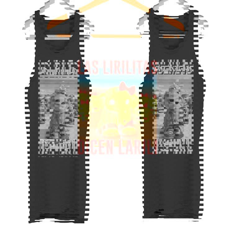 Las Lirilitas Dicen Larili イタリアン ブレイン モンスター Ai キッズ タンクトップ