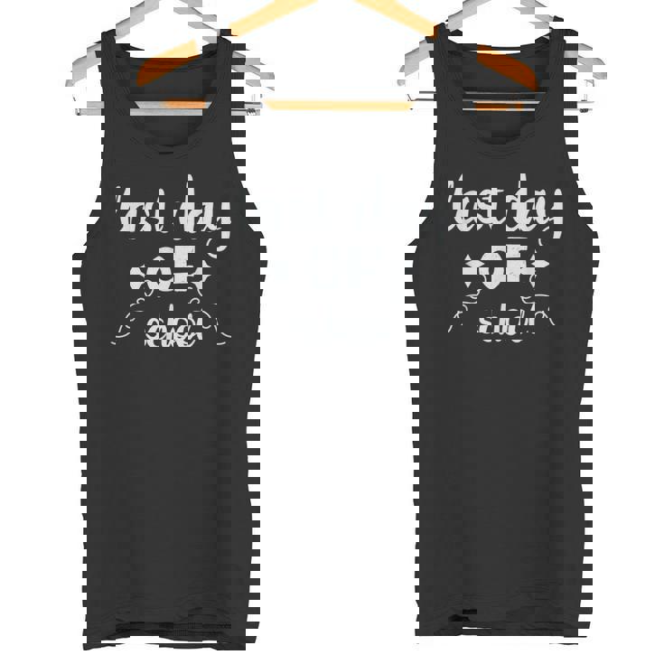 Last Day Ofchool Byechool Hello Pool タンクトップ