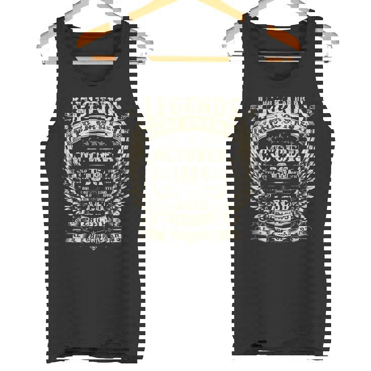 Legend Were Born In 1964 60歳の誕生日プレゼント 男性用 10月 タンクトップ