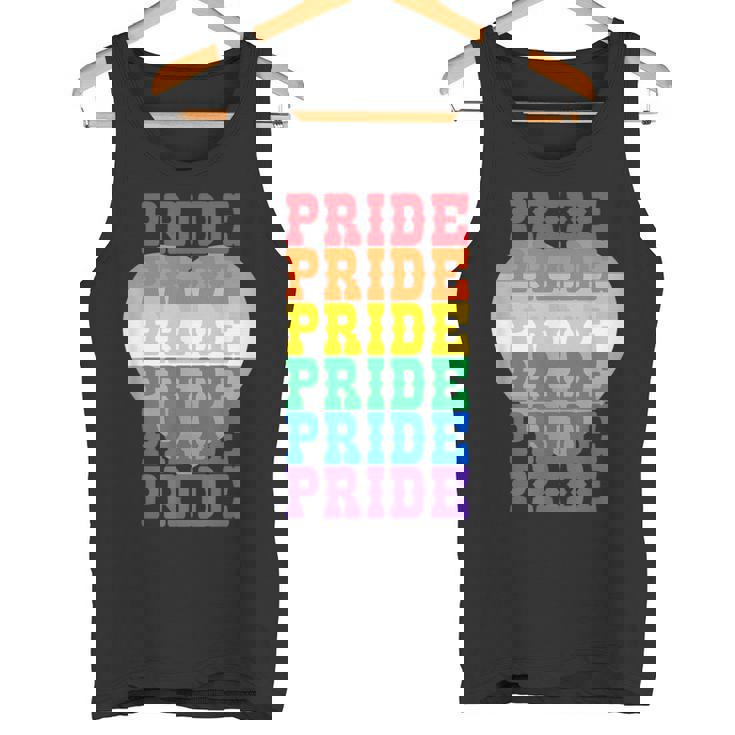 Lgbtq レインボーカラーのプライド タンクトップ