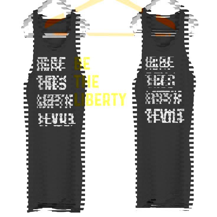Be The Liberty Libertarian Activist Anarchy Ancap Minarchist タンクトップ