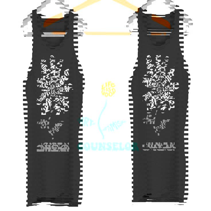 Life-Is Good Counselor ユーモア 勇気 開放性 楽しい 愛 タンクトップ