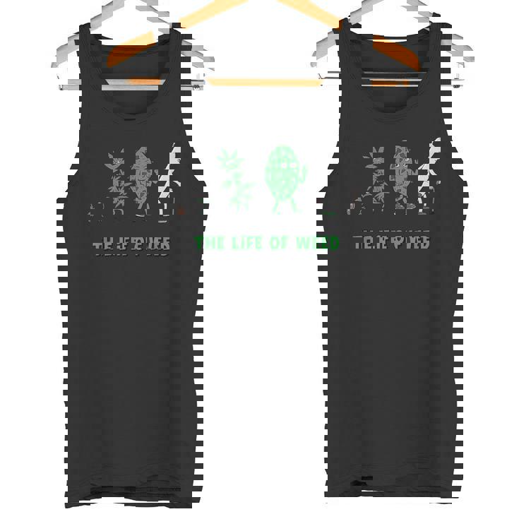 Life Of Weed マリファナ 大麻の引用句 タンクトップ