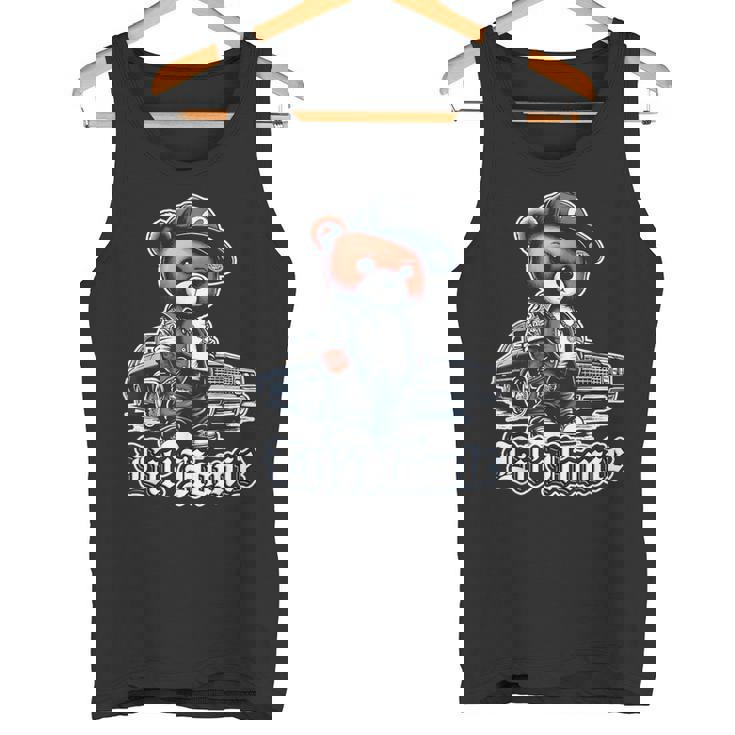 Lil Homie Lowrider かわいいテディベア ヒップホップ ローライダー チカーノ タンクトップ